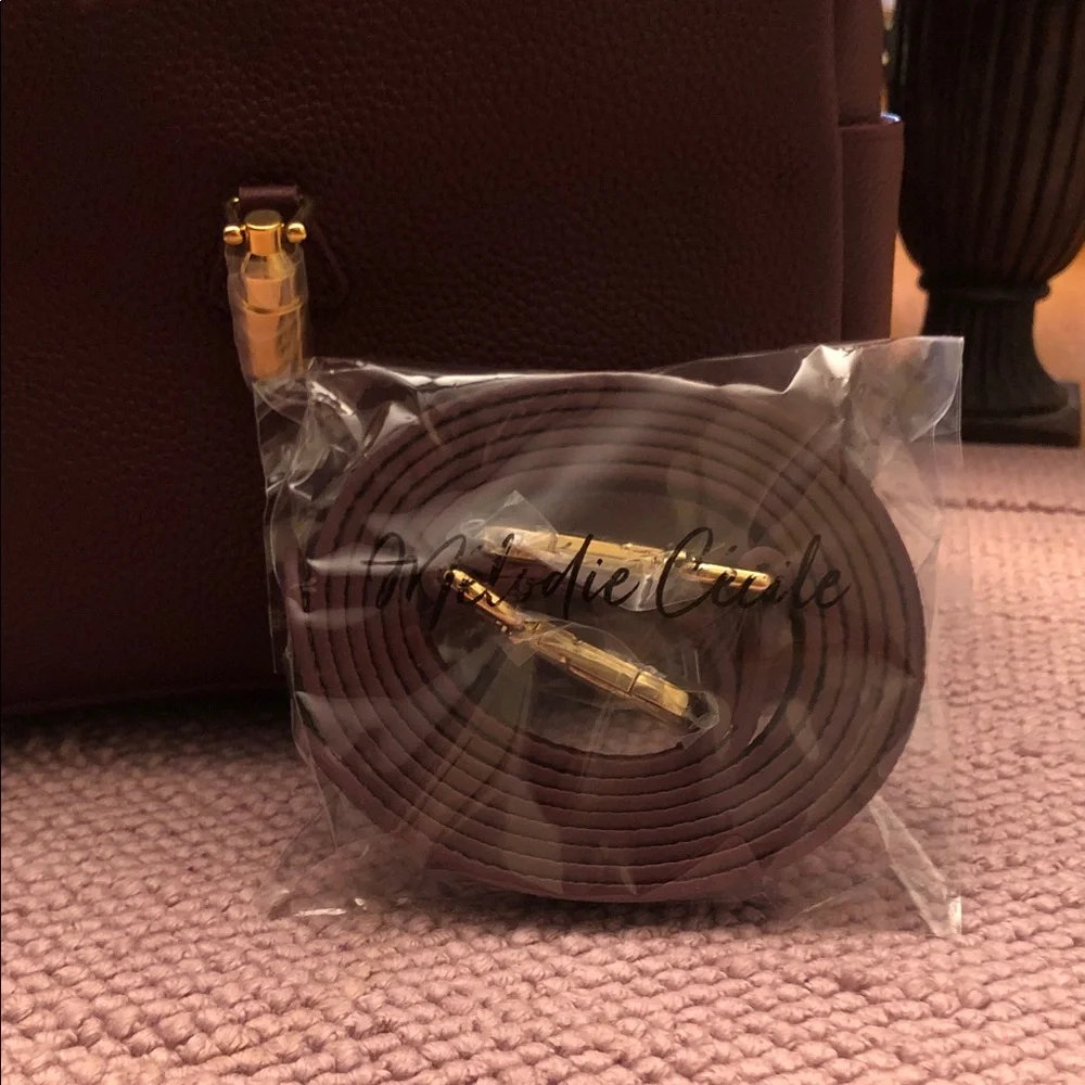 Dress Up Your Purse Togo Leather Backpack Burgandy - Picture 6 of 6